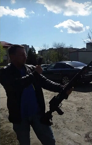 Στην πόλη Λβοβ, ένας άντρας με όπλα απαιτούσε να κλείσει ο Ναός της ΟΟΕ