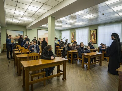 В Псково-Печерской духовной семинарии прошёл день открытых дверей