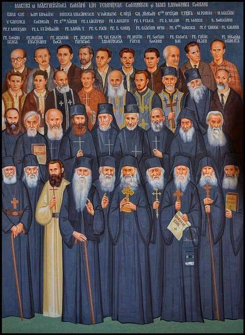 Icon of Romanian Martyrs and Confessors of Communist Prisons. Photo: Facebook