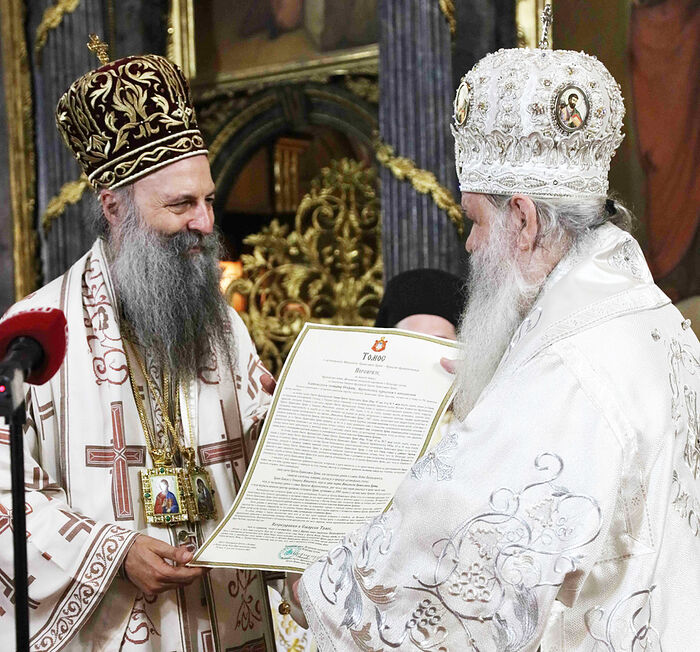 Сербский Патриарх выдал Томос об автокефалии Македонской Православной Церкви – Охридской Архипископии
