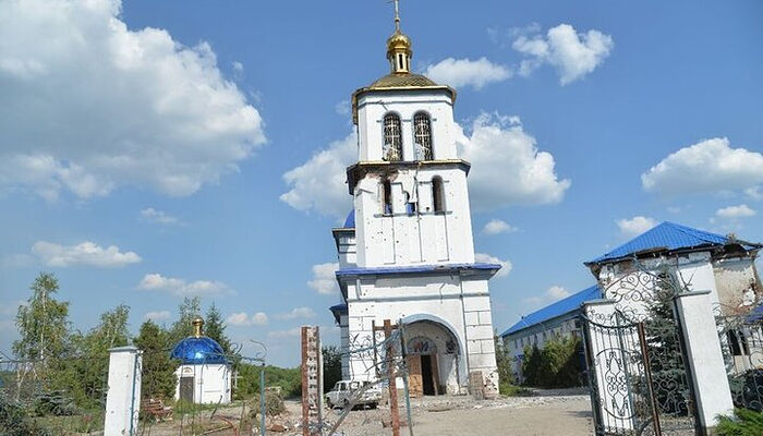 Георгиевский храм в Камышевахе пострадал от обстрелов