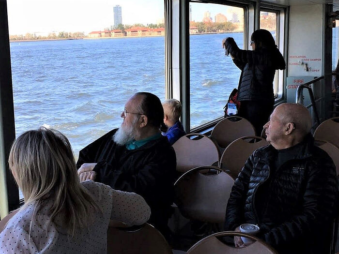 ​A Ferry trip with relatives in New York