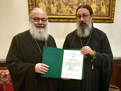 Патриарх Антиохийский Иоанн принял нового представителя Патриарха Московского и всея Руси