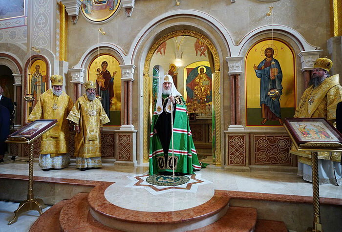 Проповедь после Литургии в храме равноапостольных Кирилла и Мефодия в Калининграде