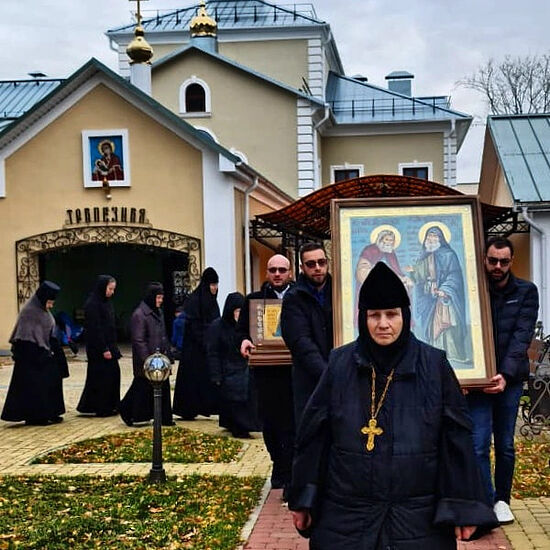 Cross procession in Tolochin