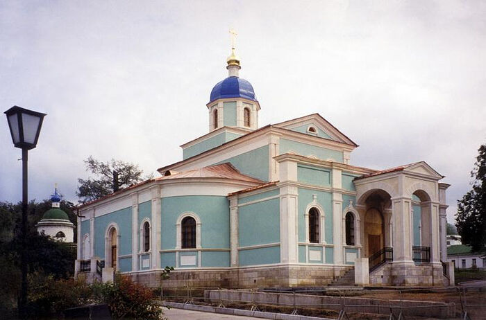The recreated Church of the Vladimir Icon