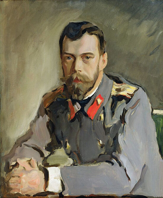 Валентин Серов. Портрет Императора Николая II. 1900