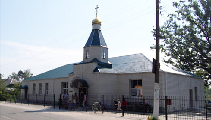 Ο Ιερός Ναός του Αγίου Σεραφείμ του Σαρώφ στο χωριό Πεσκόβκα της Περιφέρειας Κιέβου