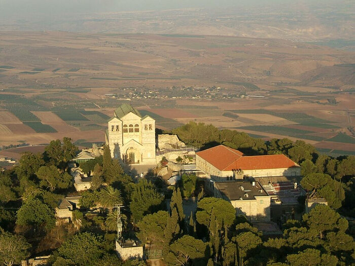 Καθολικό μοναστήρι στην κορυφή του Όρους Θαβώρ. Φωτογραφία από την ιστοσελίδα wikipedia.org