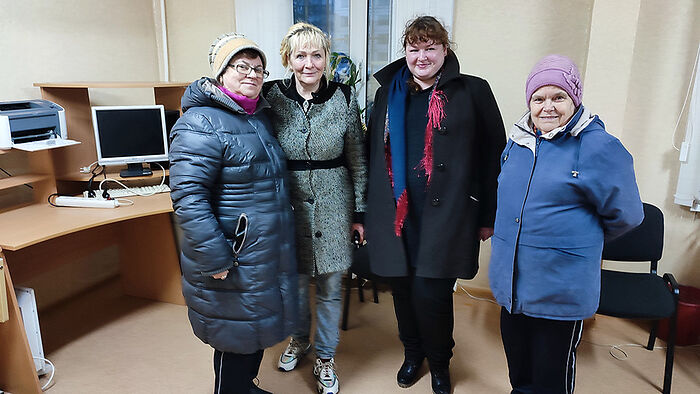 Встреча с православными жителями Новой Березовки