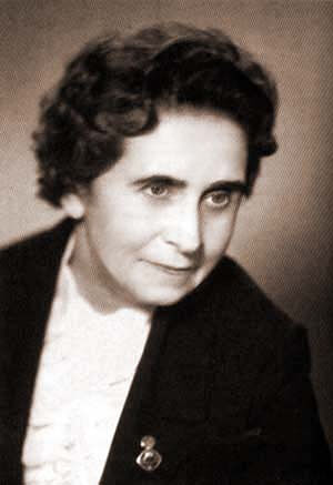 Elena Kazimirchak-Polonskaya in the year she defended her PhD in Astronomy (1967)