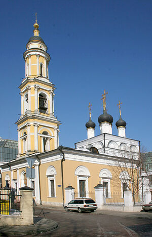 The Church of St. Nicholas in Tolmachi. Photo: Mikhail Chuprinin / Sobori.ru
