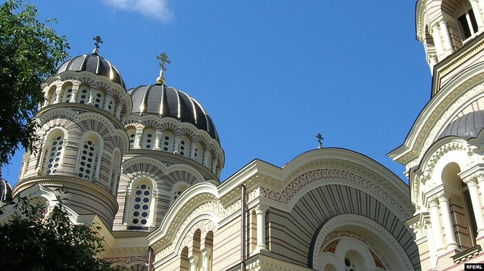 Orthodox Church in Riga. Photo: rferfl.org