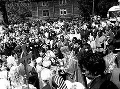 Οι εορτασμοί του Αγίου Σεραφείμ το 1991 σε φωτογραφίες