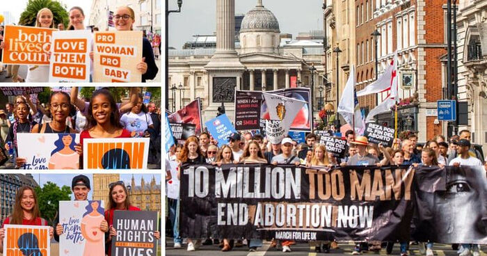 «Марш за жизнь 2022», Лондон. Фото: March for Life UK