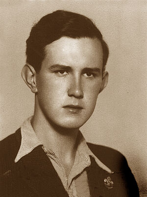 Ростислав Полчанинов, студент Белградского университета. 1938 г.