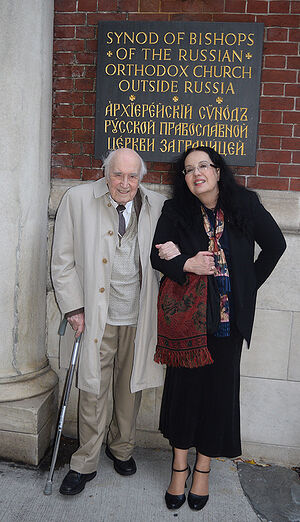 Ростислав Полчанинов с дочерью Людмилой