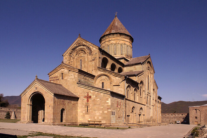 Svetitskhoveli Cathedral, built over the Robe of the Lord