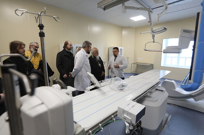 В новом отделении рентгенохирургических методов диагностики и лечения Больницы Святителя Алексия