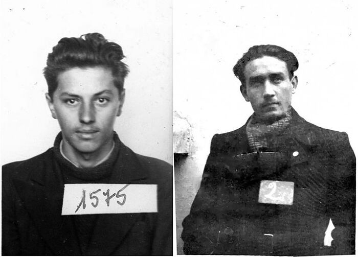 The prisoners Valeriu Gafencu șand Marin Naidim