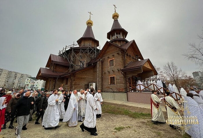 The Church of St. Sergius in Sumy. Photo: news.church.ua