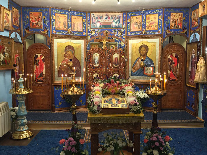 В храме Святой блаженной Ксении Петербургской
