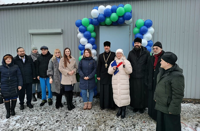 Открытие центра гуманитарной помощи в Мурманске. Фото: группа в ВК «Добросвет»