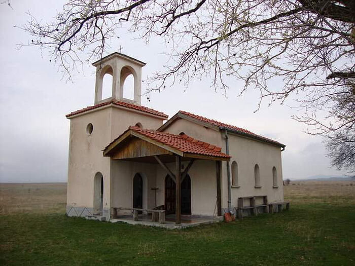 Church of Sts. Peter and Paul in Kovachevtsi, where the offending video was shot. Photo: mitropolia-sofia.org