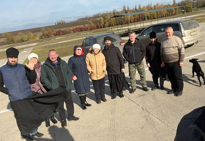 Добровольцы Рыбинский епархии, которые помогали раненым в Донецке