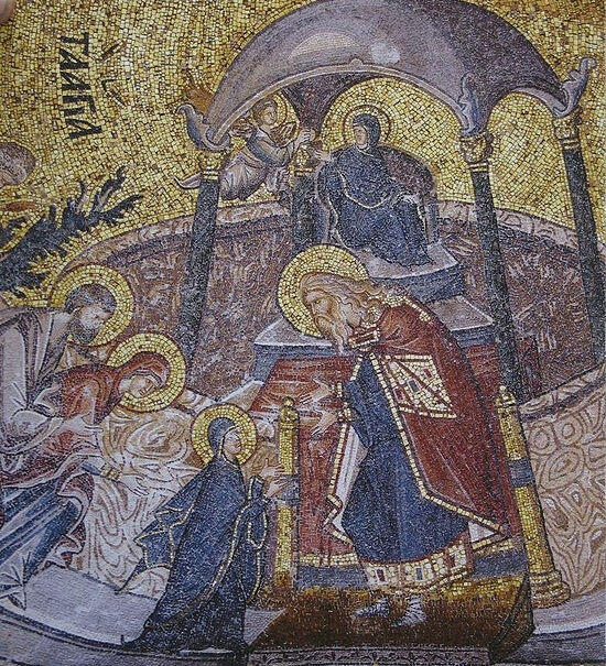 Мозаика церкви монастыря Хора. Ок. 1315—1321 гг