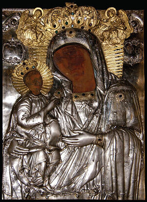 «Ануфиана», чудотворная икона Пресвятой Богородицы из монастыря Дэлхэуць