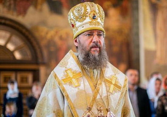 Met. Anthony of Borysypil and Brovary, the Chancellor of the UOC, is among the sanctioned hierarchs. Photo: unn.com