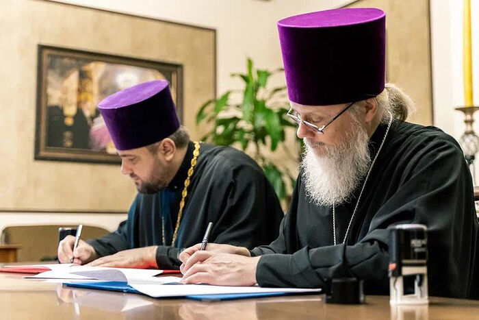 Сретенская духовная академия и Екатеринодарская духовная семинария подписали договор о сотрудничестве