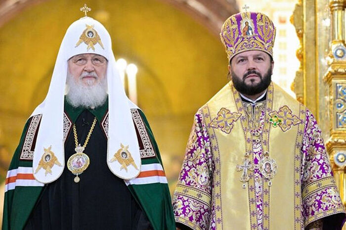 Met. Leonid of Klin (right) is the African Exarch of the Russian Church, whom the Patriarchate of Alexandria ruled to defrock in November 2022. Photo: newssky.com.ua