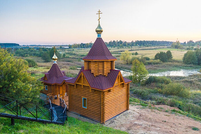 The chapel by the spring in Vorotynets