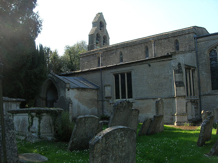 Церковь св. Пеги в Пикерке, Кембриджшир (предоставила Dr Avril Lumley-Prior)