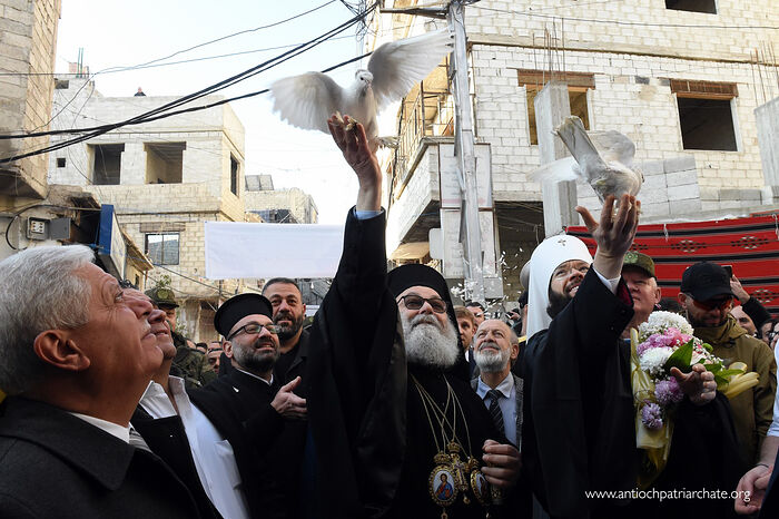 398450.p | Patriarch of Antioch and ROC delegation consecrate rebuilt Syrian churches | The Paradise