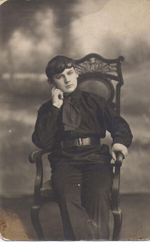 Борис Шергин в 1913 году