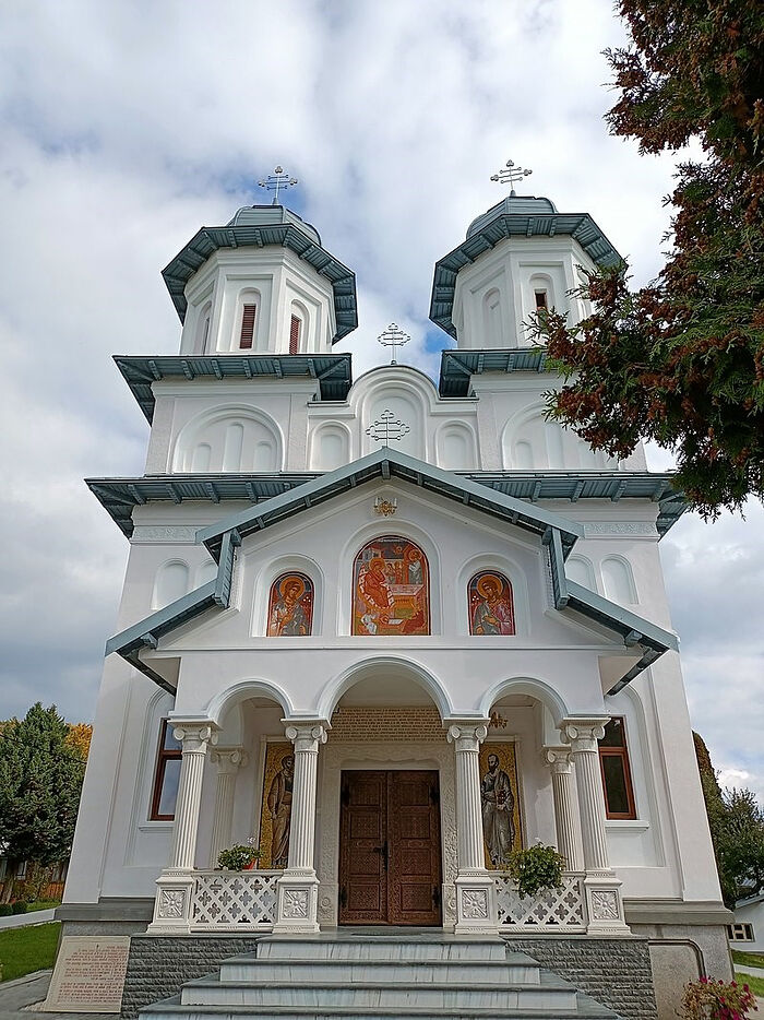The Church of the Nativity of the Theotokos in Slănic Monastery. Photo: Juliana Ciuca