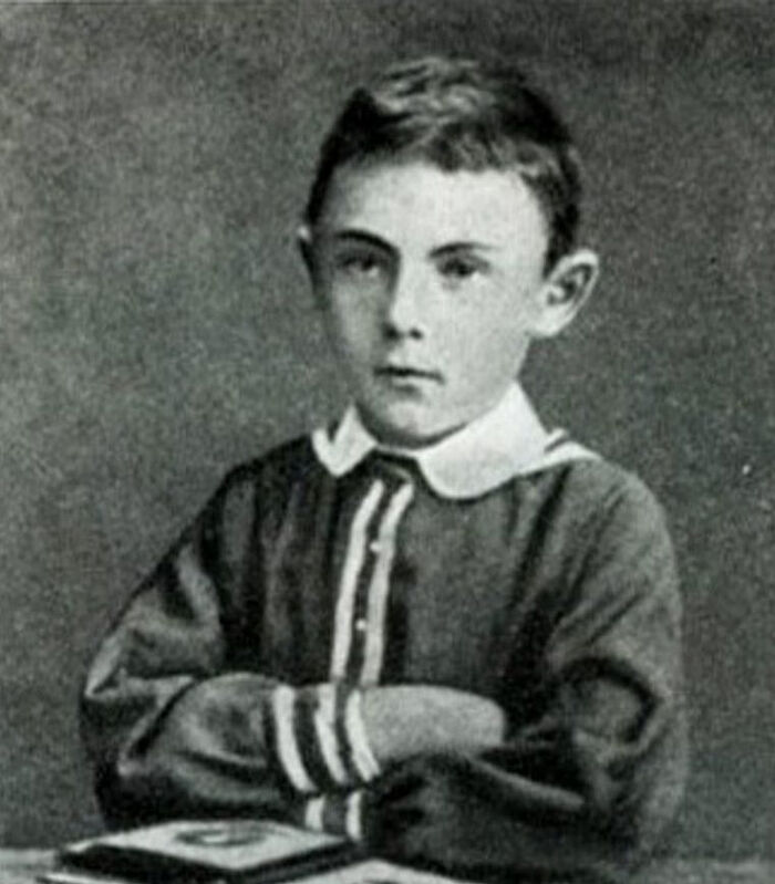 Михаил Пришвин в восемь лет