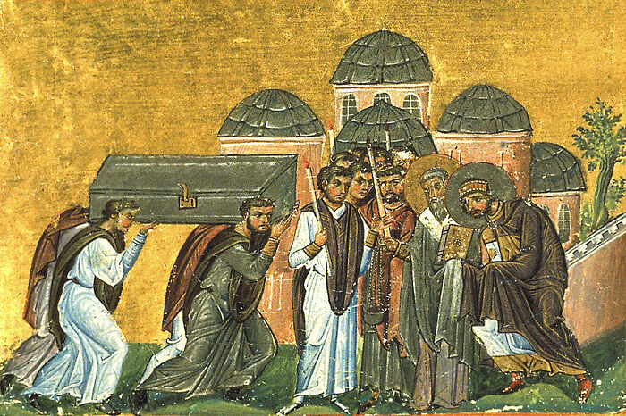 Translation of the relics of St. John Chrysostom to the Church of the Holy Apostles in Constantinople