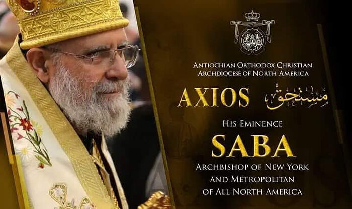 Antiochian Synod elects new Metropolitan of North America