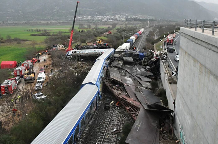 Memorial services will be held in all Greek churches for victims of train accident