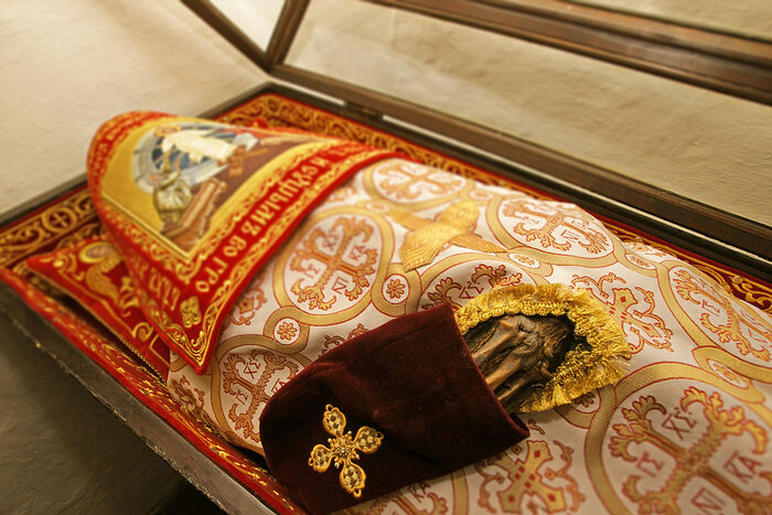 Relics of St. Agapit of the Kiev Caves. Photo: was.media