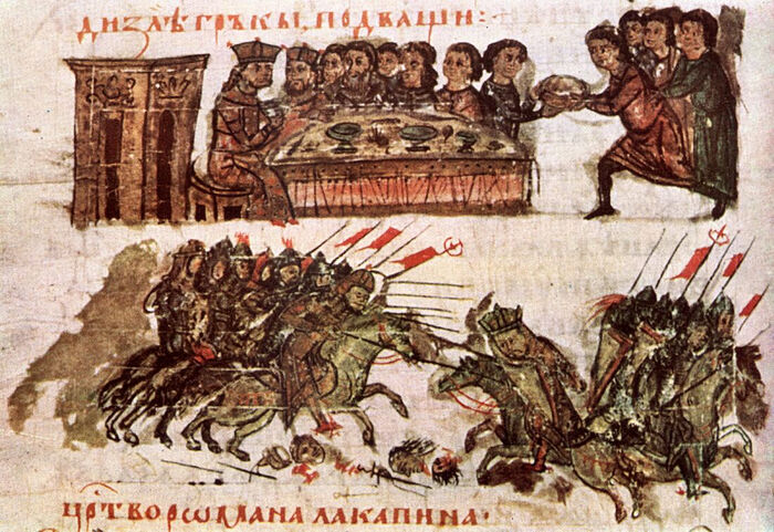 Праздник Симеона в Константинополе и болгарское нападения на ромеи
