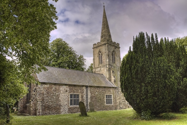 Церковь Св. Вистана в Уигстон-Магна, Лестершир (источник - Leicestershirechurches.co.uk)