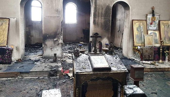 В Тернопольской области сожгли храм