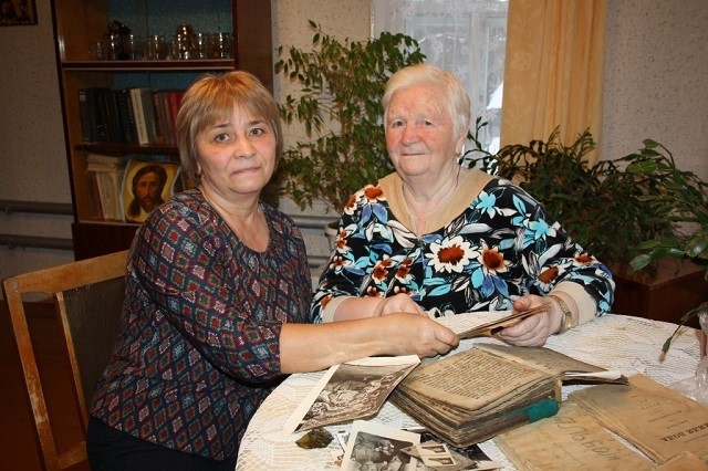 Вера Молькова и ее мама Галина Константиновна Лапшина