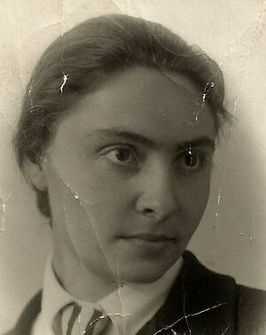 Елизавета Михайловна Шик в 1944 г. Фото из личного архива Елены Старостенковой