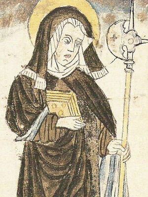 St. Wiborada the nun-martyr 